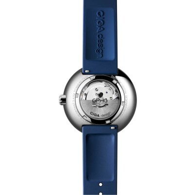 Montre CIGA Design Series U Blue Planet II U039-TU01-W6U