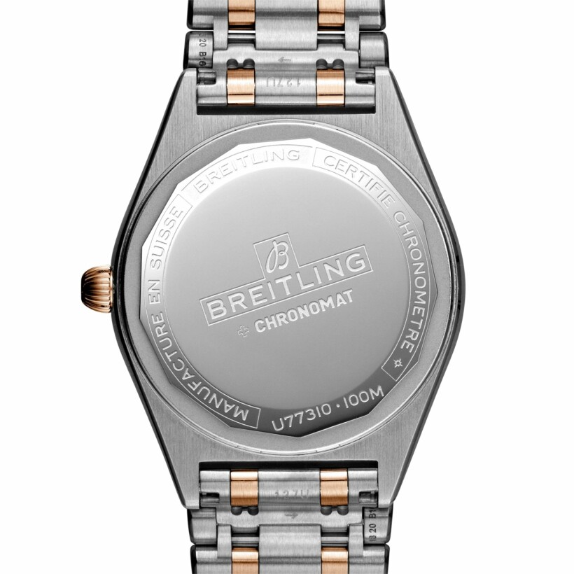 Montre Breitling Chronomat 32 Acier & Or Rose