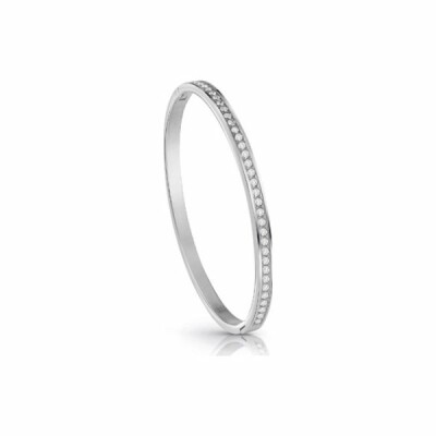 Bracelet jonc Guess All Around Guess en acier doré et cristaux Swarovski