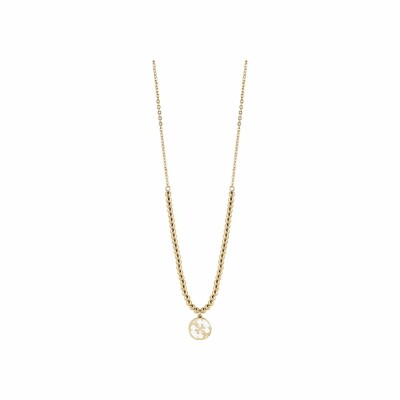 Collier GUESS Summer Love boules plaquées or