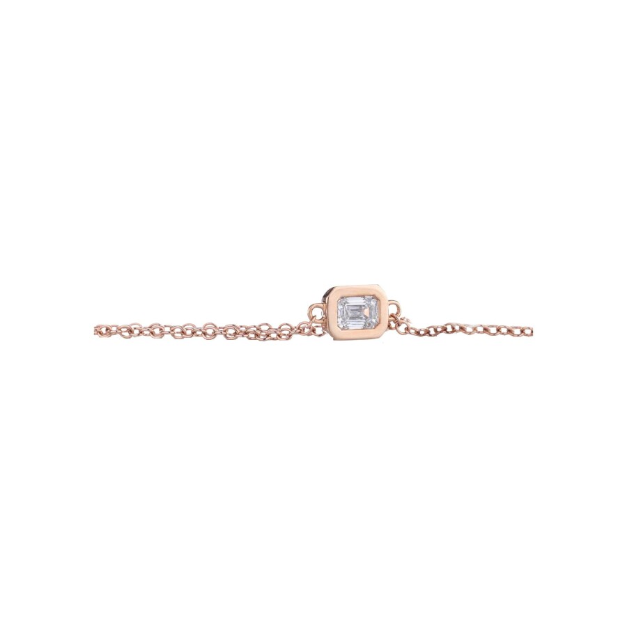 Bracelet 1909 Callegari Solid en or rose et diamant
