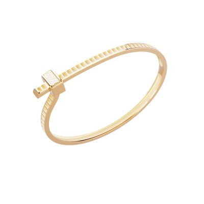 Bracelet Unknow Brand Bind Me en or jaune et diamants