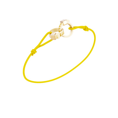 Bracelet cordon Unknow Brand Bind Me en or jaune