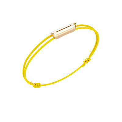 Bracelet Unknow Brand Love Affair en or jaune et diamants