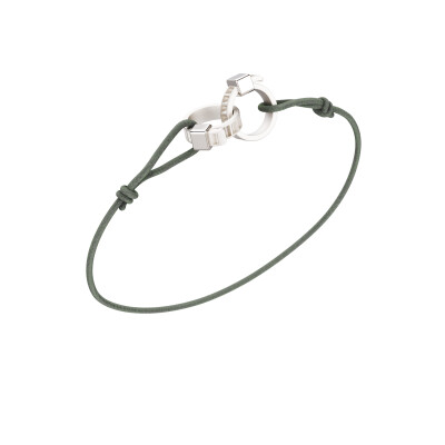 Bracelet cordon Unknow Brand Bind Me en argent