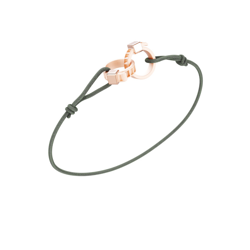 Bracelet cordon Unknow Brand Bind Me en or rose