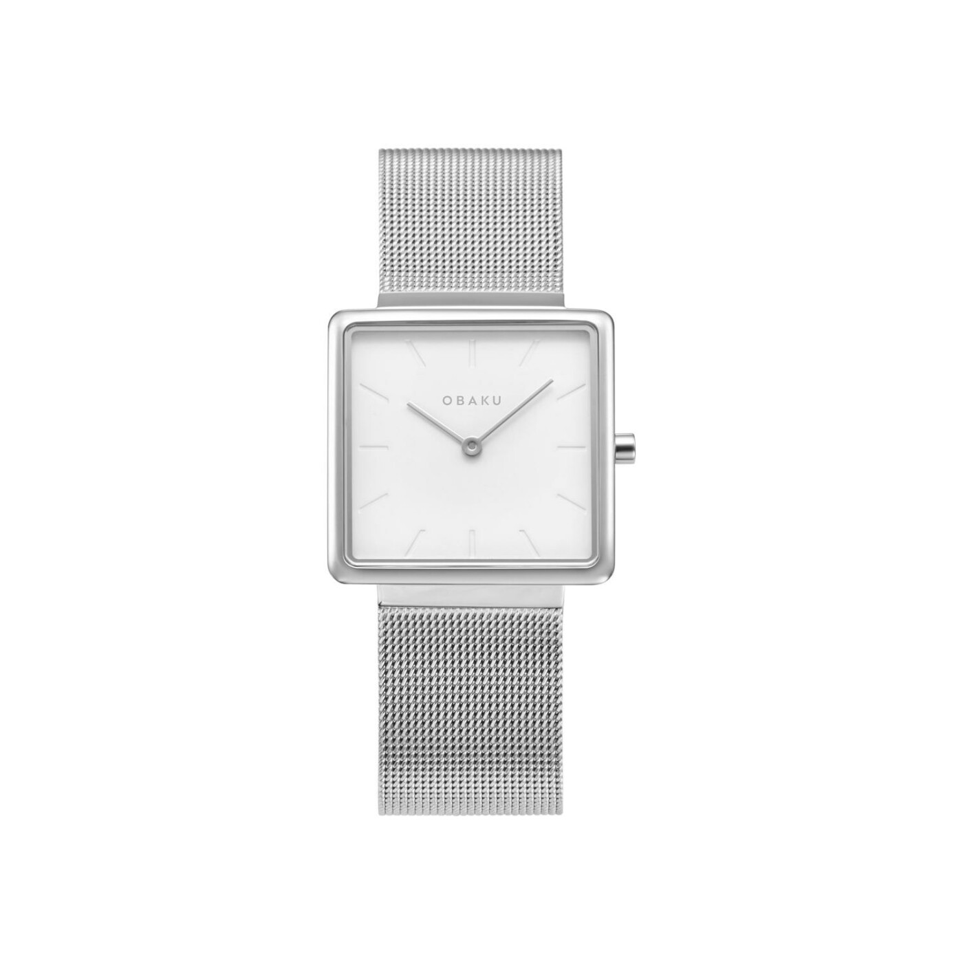 Montre Obaku Slim Kvadrat - Steel