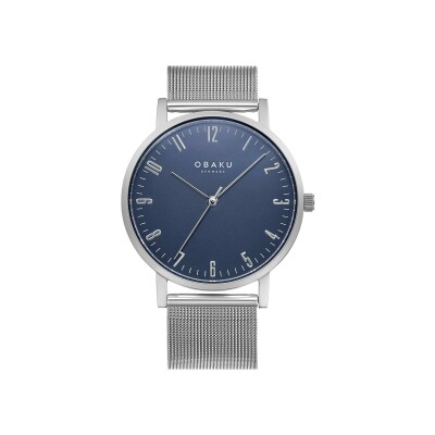 Montre Obaku Brink - Cyan