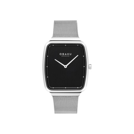 Montre Obaku Slim Tern - Onyx