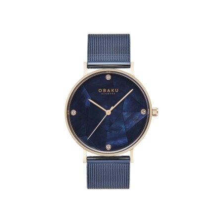 Montre Obaku Mosaik - Ocean