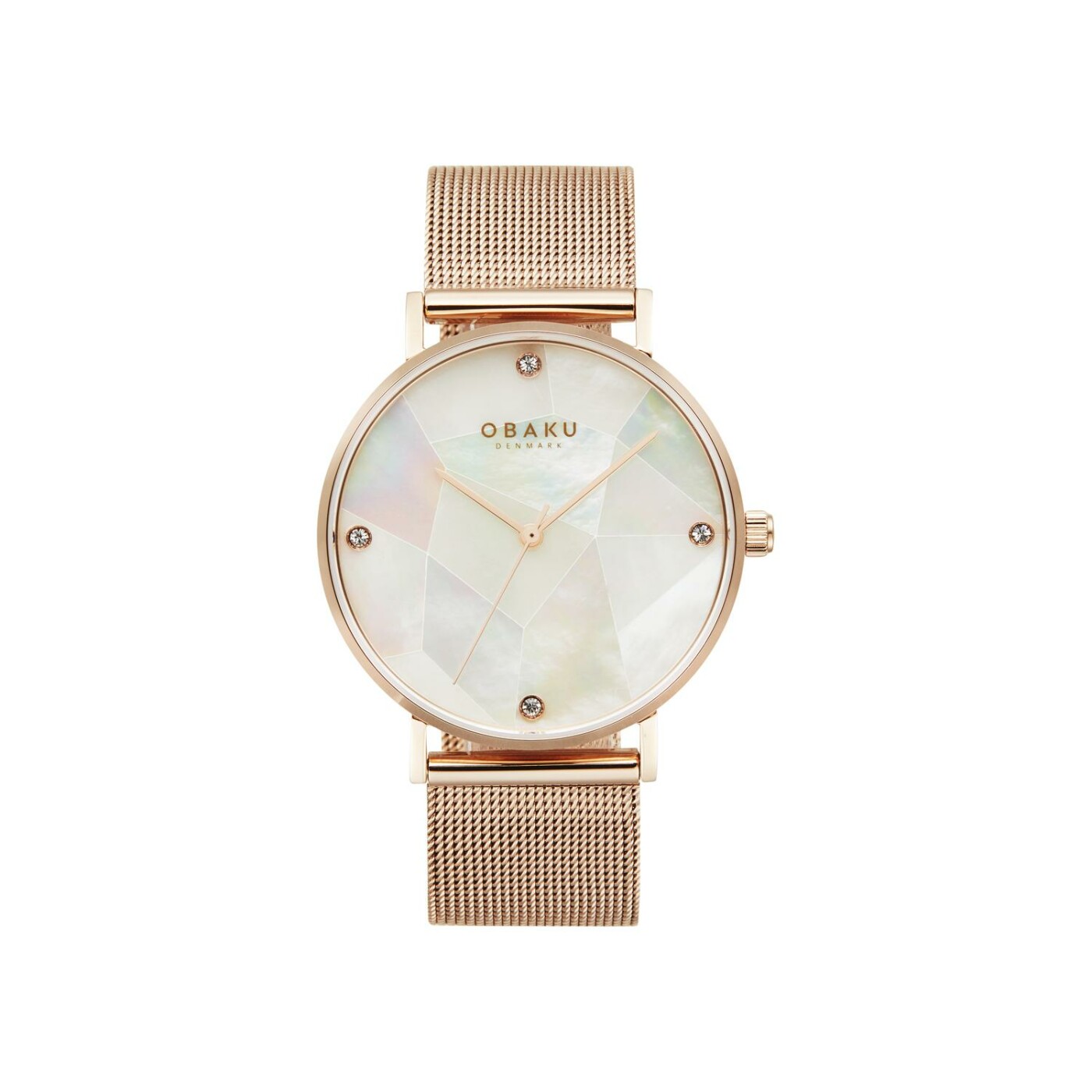 Montre Obaku Mosaik - Rose