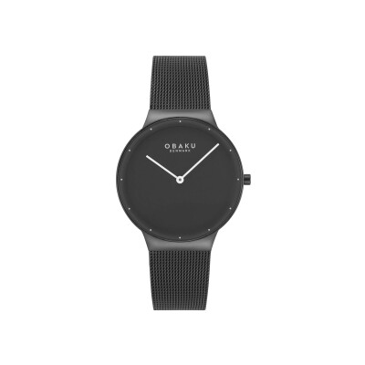 Montre Obaku Net Lille - Charcoal