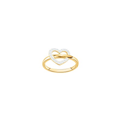 Bague en vermeil et oxyde de zirconium