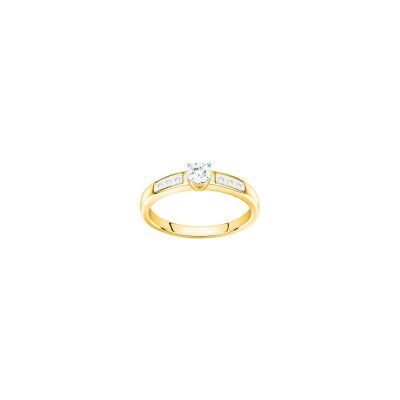 Bague en vermeil et oxyde de zirconium