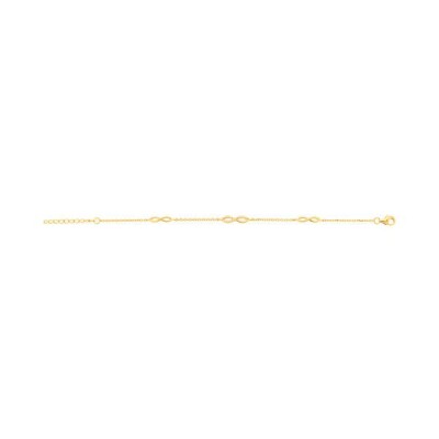 Bracelet en vermeil et oxyde de zirconium