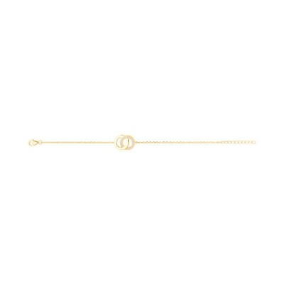 Bracelet en vermeil et oxyde de zirconium