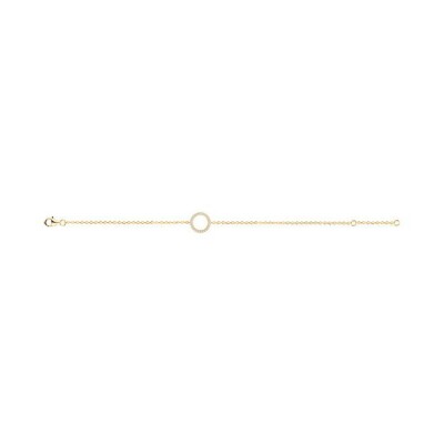 Bracelet en vermeil et oxyde de zirconium
