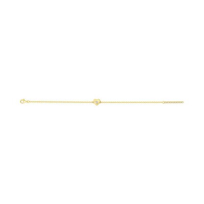 Bracelet en vermeil et oxyde de zirconium