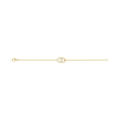 Bracelet en vermeil et oxyde de zirconium