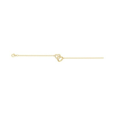 Bracelet en vermeil et oxyde de zirconium
