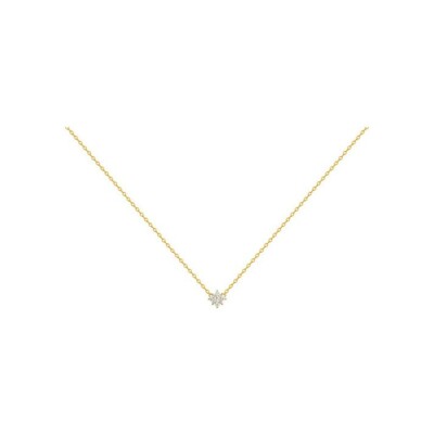 Collier en vermeil et oxyde de zirconium