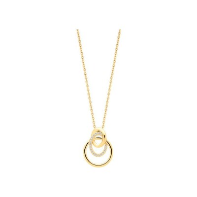 Collier en vermeil et oxyde de zirconium