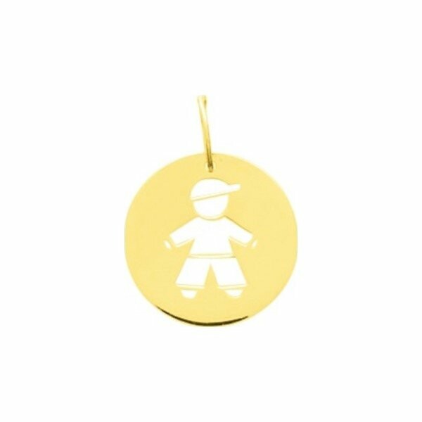 Médaille Garçon en or jaune