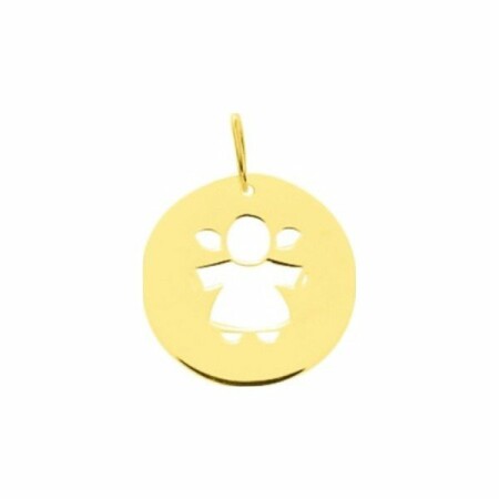 Médaille Fille en or jaune