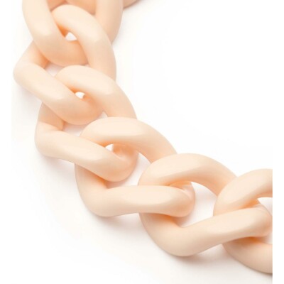 Bracelet Vanessa Baroni en acrylique et laiton - Latte