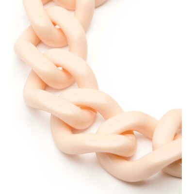 Bracelet Vanessa Baroni en acrylique et laiton - Latte