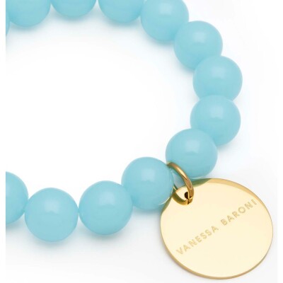 Bracelet Vanessa Baroni en acrylique - Opaline Blue