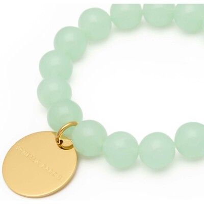 Bracelet Vanessa Baroni en acrylique - Opaline Mint