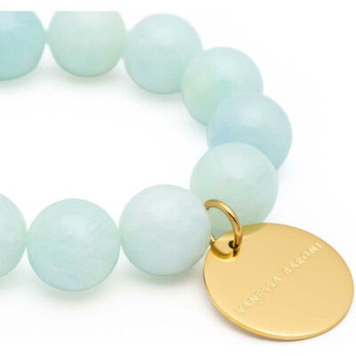 Bracelet Vanessa Baroni en acrylique - Cloud Marble