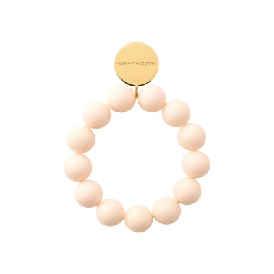 Bracelet Vanessa Baroni en acrylique - Latte