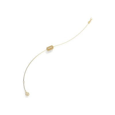 Bracelet La Prima Gioielli Velluto en or jaune et diamants