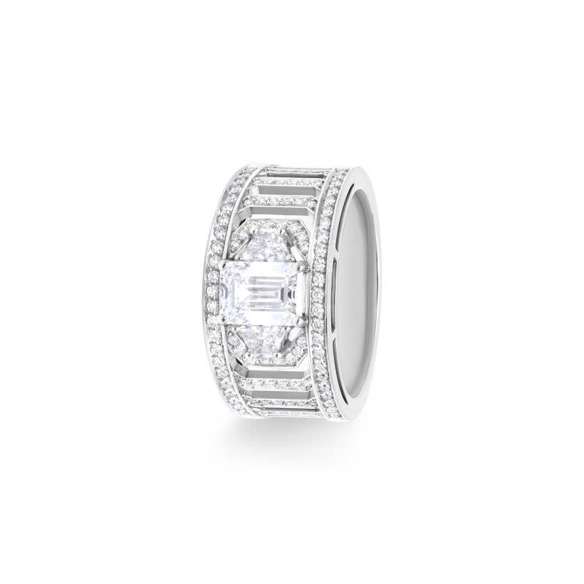 Bague Alcazar en or blanc et diamants