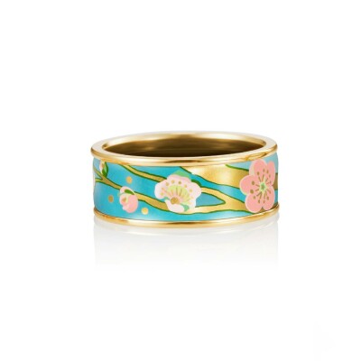 Bague FREYWILLE Hommage à Vincent van Gogh en émail et plaqué or jaune