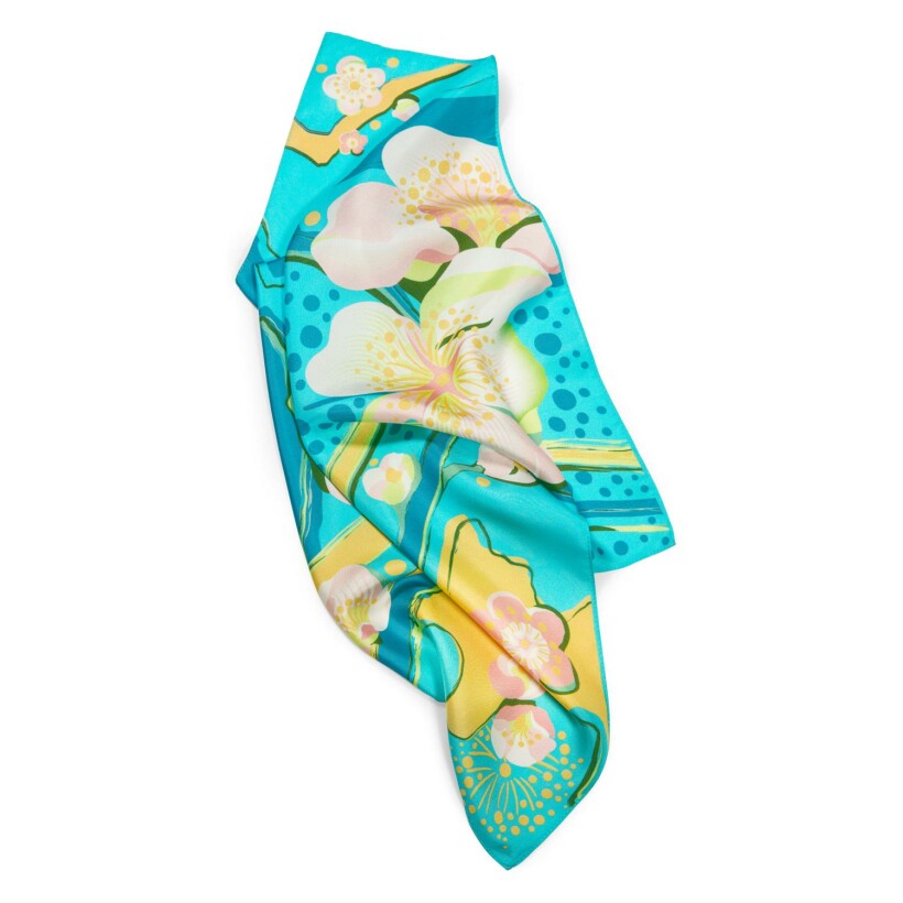 Foulard FREYWILLE Hommage à Vincent van Gogh en soie