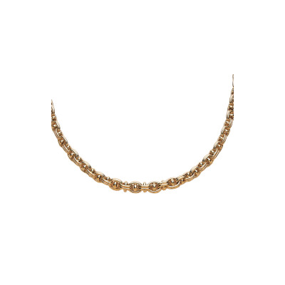 Collier en or jaune, 42cm