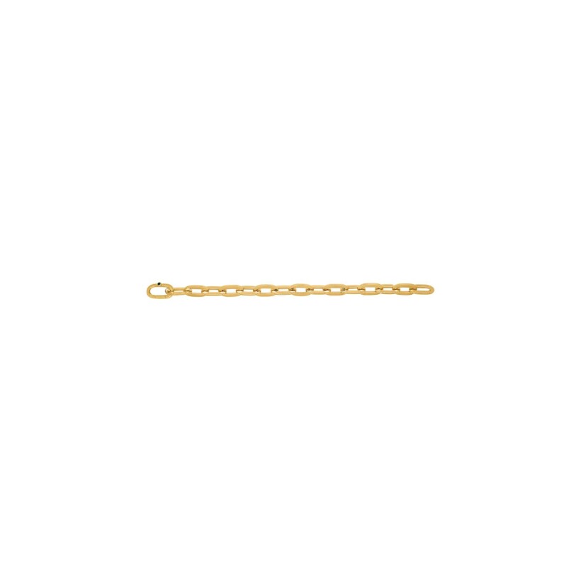 Bracelet en or jaune, 19cm