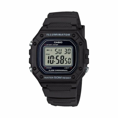 Montre Casio Collection Basic W-218H-1AVEF