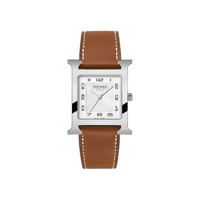 Hermès Heure H TGM watch, 34mm