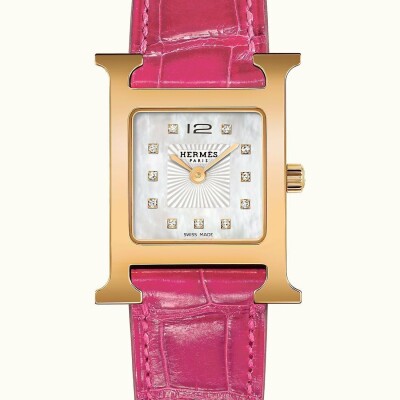 Montre Hermès Heure H 21x21mm