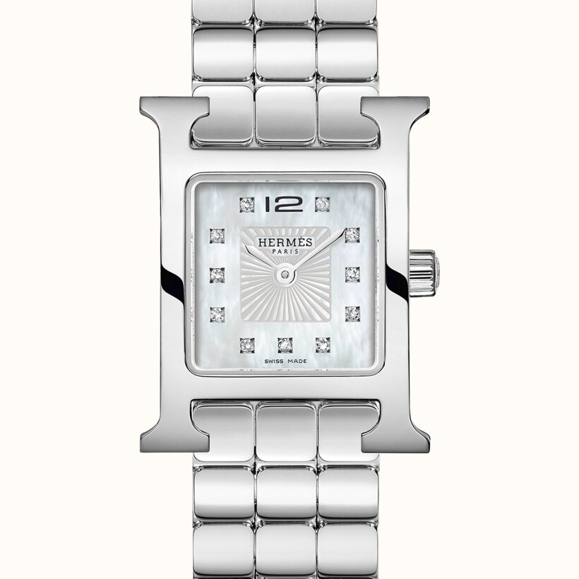 Hermès Heure H 17.2x17.2mm watch
