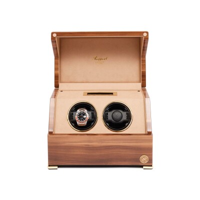 Rapport London Perpetua Duo Watch Winder - Walnut