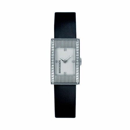 Montre Boucheron Reflet Medium, boîtier serti de diamants