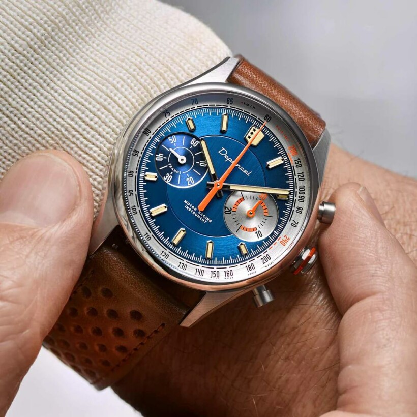 Montre Depancel Allure Chronographe manuel - Bleu