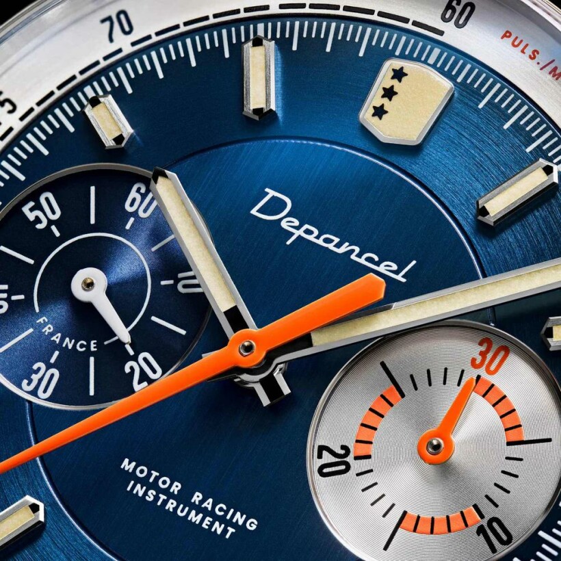 Montre Depancel Allure Chronographe manuel - Bleu