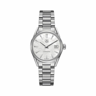 Montre TAG Heuer Carrera Quartz Nacre 32mm WAR1311.BA0778