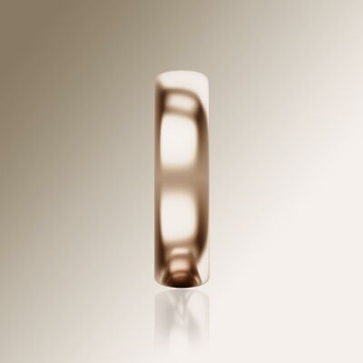 Rose Gold 6mm Halfround Ring